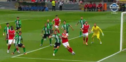 布拉加1-1贝蒂斯，格里利奇闪击，埃尔南德斯点射